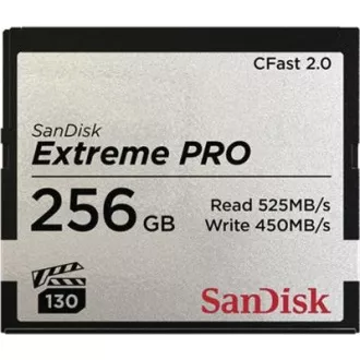 SanDisk CFAST 2.0 256GB Extreme Pro (525 MB/s VPG130) SATA SanDisk CFAST 2.0 256GB Extreme Pro (525 MB/s VPG130) SATA