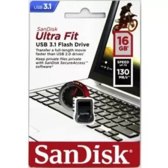SanDisk Flash Disk 64GB Cruzer Ultra Fit, USB 3.1 SanDisk Flash Disk 64GB Cruzer Ultra Fit, USB 3.1