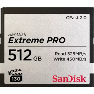 SanDisk CFAST 2.0 512GB Extreme Pro (525 MB/s VPG130) SanDisk CFAST 2.0 512GB Extreme Pro (525 MB/s VPG130)