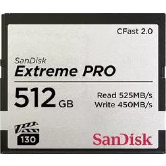 SanDisk CFAST 2.0 512GB Extreme Pro (525 MB/s VPG130) SanDisk CFAST 2.0 512GB Extreme Pro (525 MB/s VPG130)