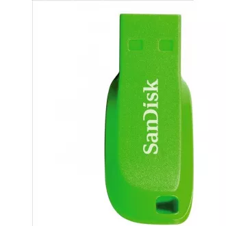 SanDisk Flash Disk 16GB Cruzer Blade, USB 2.0, zelená SanDisk Flash Disk 16GB Cruzer Blade, USB 2.0, zelená