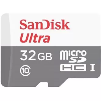 SanDisk MicroSDHC karta 32GB Ultra (80MB/s, Class 10 UHS-I, Android) SanDisk MicroSDHC karta 32GB Ultra (80MB/s, Class 10 UHS-I, Android)