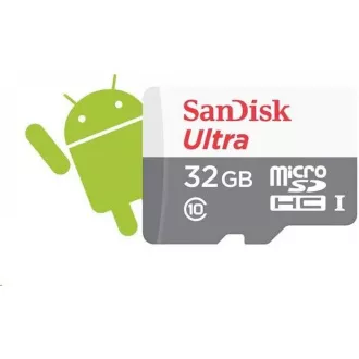 SanDisk MicroSDHC karta 32GB Ultra (80MB/s, Class 10 UHS-I, Android) SanDisk MicroSDHC karta 32GB Ultra (80MB/s, Class 10 UHS-I, Android)