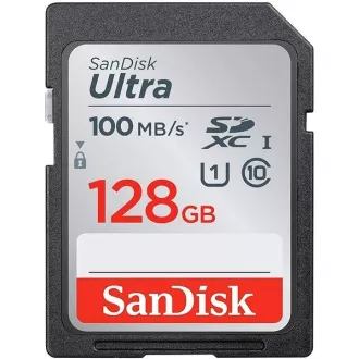 SanDisk SDXC karta 128GB Ultra (100MB/s Class 10 UHS-I) SanDisk SDXC karta 128GB Ultra (100MB/s Class 10 UHS-I)