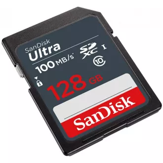 SanDisk SDXC karta 128GB Ultra (100MB/s Class 10 UHS-I) SanDisk SDXC karta 128GB Ultra (100MB/s Class 10 UHS-I)