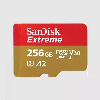 SanDisk micro SDXC karta 256GB Extreme Mobile Gaming (190 MB/s Class 10, UHS-I U3 V30) SanDisk micro SDXC karta 256GB Extreme Mobile Gaming (190 MB/s Class 10, UHS-I U3 V30)