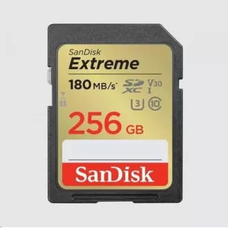 SanDisk SDXC karta 512GB Extreme (190 MB/s Class 10, UHS-I U3 V30) SanDisk SDXC karta 512GB Extreme (190 MB/s Class 10, UHS-I U3 V30)