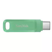 SanDisk Flash Disk 64GB Ultra Dual Drive Go, USB-C 3.2, Zelená