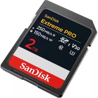 SanDisk SDXC karta 2TB Extreme PRO (250 MB/s Class 10, UHS-I U3 V30) SanDisk SDXC karta 2TB Extreme PRO (250 MB/s Class 10, UHS-I U3 V30)
