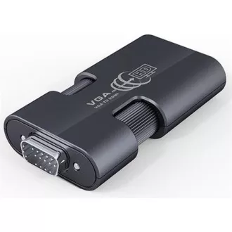 PREMIUMCORD Převodník - VGA+audio elektronický konvertor na rozhraní HDMI PREMIUMCORD Převodník - VGA+audio elektronický konvertor na rozhraní HDMI