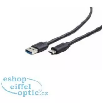 GEMBIRD USB 3.0 AM na Type-C kabel (AM/CM), 1m, černý GEMBIRD USB 3.0 AM na Type-C kabel (AM/CM), 1m, černý