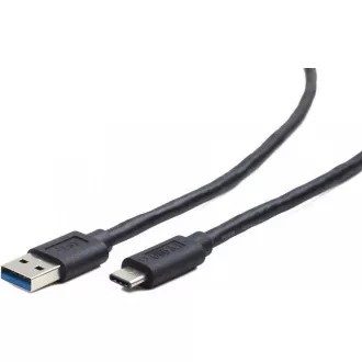 GEMBIRD USB 3.0 AM na Type-C kabel (AM/CM), 1m, černý GEMBIRD USB 3.0 AM na Type-C kabel (AM/CM), 1m, černý
