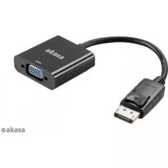 AKASA kabel redukce DisplayPort na VGA (D-SUB), 20cm AKASA kabel redukce DisplayPort na VGA (D-SUB), 20cm