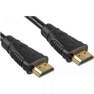 PremiumCord HDMI High Speed + Ethernet kabel, zlacené konektory, 1m PremiumCord HDMI High Speed + Ethernet kabel, zlacené konektory, 1m