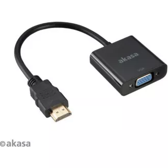AKASA adaptér HDMI na VGA, 20cm AKASA adaptér HDMI na VGA, 20cm