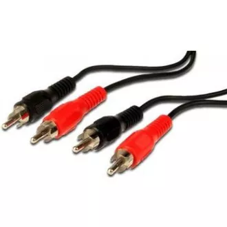 PREMIUMCORD Kabel audio 2x Cinch - 2x Cinch (RCA, M/M) 15m