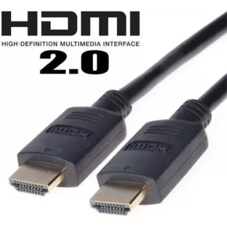 PREMIUMCORD Kabel HDMI High Speed with Ether.4K@60Hz, se zesilovačem, 15m, 3x stínění, M/M, zlacené konektory PREMIUMCORD Kabel HDMI High Speed with Ether.4K@60Hz, se zesilovačem, 15m, 3x stínění, M/M, zlacené konektory