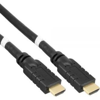 PREMIUMCORD Kabel HDMI High Speed with Ether.4K@60Hz, se zesilovačem, 15m, 3x stínění, M/M, zlacené konektory PREMIUMCORD Kabel HDMI High Speed with Ether.4K@60Hz, se zesilovačem, 15m, 3x stínění, M/M, zlacené konektory