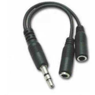 PREMIUMCORD Kabelová rozdvojka 3, 5 Jack M - 2xF 10cm PREMIUMCORD Kabelová rozdvojka 3, 5 Jack M - 2xF 10cm