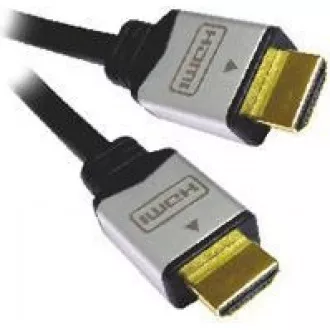PREMIUMCORD Kabel HDMI A - HDMI A M/M 2m zlacené a kovové HQ konektory, 4K PREMIUMCORD Kabel HDMI A - HDMI A M/M 2m zlacené a kovové HQ konektory, 4K