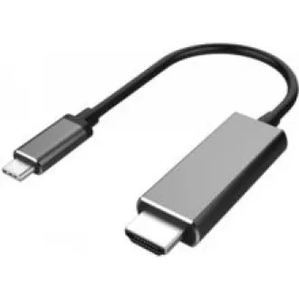 PREMIUMCORD Kabel USB3.1 typ-C na HDMI, 1, 8m rozlišení obrazu 4K*2K@60Hz Aluminium PREMIUMCORD Kabel USB3.1 typ-C na HDMI, 1, 8m rozlišení obrazu 4K*2K@60Hz Aluminium