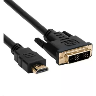 C-TECH kabel HDMI-DVI, M/M, 1, 8m