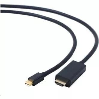 GEMBIRD Kabel miniDisplayPort na HDMI, 4K, M/M, 1, 8m GEMBIRD Kabel miniDisplayPort na HDMI, 4K, M/M, 1, 8m