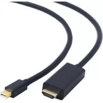 GEMBIRD Kabel miniDisplayPort na HDMI, 4K, M/M, 1, 8m GEMBIRD Kabel miniDisplayPort na HDMI, 4K, M/M, 1, 8m