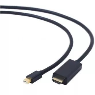 GEMBIRD Kabel miniDisplayPort na HDMI, 4K, M/M, 1, 8m GEMBIRD Kabel miniDisplayPort na HDMI, 4K, M/M, 1, 8m