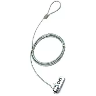 PREMIUMCORD Bezpečnostní zámek na NTB 1, 8m Kensington Lock (4 místný kód, ocelové lanko) PREMIUMCORD Bezpečnostní zámek na NTB 1, 8m Kensington Lock (4 místný kód, ocelové lanko)