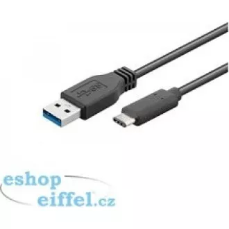 PremiumCord Kabel USB 3.1 konektor C/male - USB 3.0 A/male, černý, 1m PremiumCord Kabel USB 3.1 konektor C/male - USB 3.0 A/male, černý, 1m