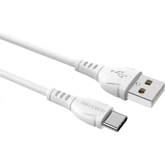 PremiumCord Kabel USB 3.1 C/M - USB 2.0 A/M, rychlé nabíjení proudem 3A, 1m, bílá PremiumCord Kabel USB 3.1 C/M - USB 2.0 A/M, rychlé nabíjení proudem 3A, 1m, bílá