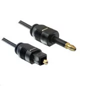 PREMIUMCORD Kabel 3, 5mm mini Toslink - Toslink, OD:2.2mm, délka 3m