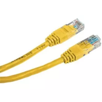 PREMIUMCORD Patch kabel UTP RJ45-RJ45 CAT5e 1.5m žlutá PREMIUMCORD Patch kabel UTP RJ45-RJ45 CAT5e 1.5m žlutá