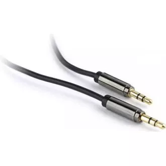 GEMBIRD Kabel přípojný jack 3, 5mm M/M, PREMIUM QUALITY, pozlacený, 1m GEMBIRD Kabel přípojný jack 3, 5mm M/M, PREMIUM QUALITY, pozlacený, 1m