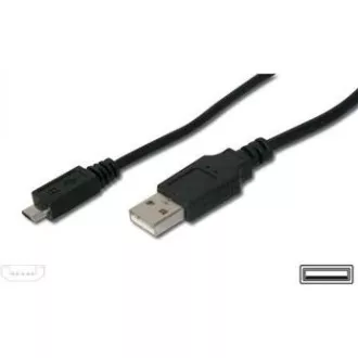 PREMIUMCORD Kabel micro USB 2.0, A-B 1, 5m kabel navržený pro rychlé nabíjení PREMIUMCORD Kabel micro USB 2.0, A-B 1, 5m kabel navržený pro rychlé nabíjení