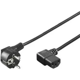 PREMIUMCORD Kabel napájecí 230V 3m úhlový 90st PREMIUMCORD Kabel napájecí 230V 3m úhlový 90st