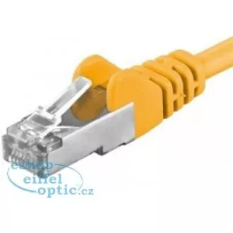 PREMIUMCORD Patch kabel CAT6a S-FTP, RJ45-RJ45, AWG 26/7 0, 25m žlutá PREMIUMCORD Patch kabel CAT6a S-FTP, RJ45-RJ45, AWG 26/7 0, 25m žlutá