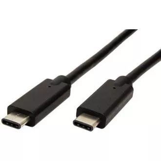 PREMIUMCORD USB-C kabel (USB 3.1 generation 2, 3A, 10Gbit/s) černý, 0, 5m PREMIUMCORD USB-C kabel (USB 3.1 generation 2, 3A, 10Gbit/s) černý, 0, 5m