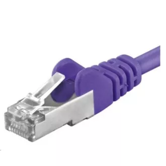 PREMIUMCORD Patch kabel CAT6a S-FTP, RJ45-RJ45, AWG 26/7 0, 5m fialová PREMIUMCORD Patch kabel CAT6a S-FTP, RJ45-RJ45, AWG 26/7 0, 5m fialová