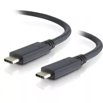 PremiumCord USB-C kabel (USB 3.2 generation 2x2, 5A, 100W, 20Gbit/s) černý, 0.5m