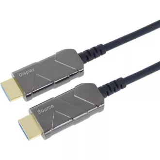 PREMIUMCORD Ultra High Speed HDMI 2.1 optický fiber kabel 8K@60Hz, zlacené 15m PREMIUMCORD Ultra High Speed HDMI 2.1 optický fiber kabel 8K@60Hz, zlacené 15m