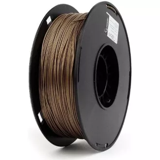GEMBIRD Tisková struna (filament) PLA PLUS, 1, 75mm, 1kg, zlatá metalická GEMBIRD Tisková struna (filament) PLA PLUS, 1, 75mm, 1kg, zlatá metalická