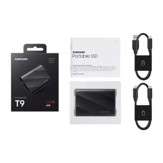 Samsung Externí SSD disk T9 - 4 TB - černý