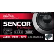 SAV 151-000 SCART-3RCA+SVID INOUT SENCOR