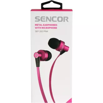 SEP 300 MIC PINK  MET SLUCHÁTKA SENCOR