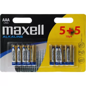 LR03 10BP AAA Alk MAXELL LR03 10BP AAA Alk MAXELL