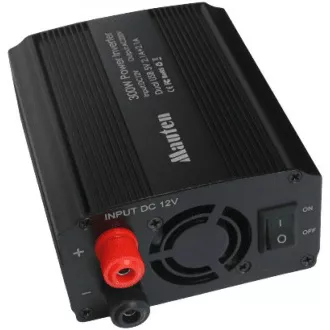 EUROCASE měnič napětí DC/AC 12V/230V, 300W, USB