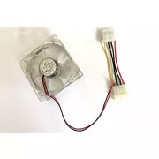 EUROCASE ventilátor 80mm, 12V/0, 14A, prosvětlený RGB (molex)