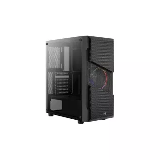 AEROCOOL skříň Menace Saturn FRGB ML G, Mid tower, 2x USB 3.0, 2x audio, 1x 120mm FRGB Fan, bez zdroje AEROCOOL skříň Menace Saturn FRGB ML G, Mid tower, 2x USB 3.0, 2x audio, 1x 120mm FRGB Fan, bez zdroje